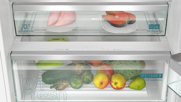 Siemens Frigorifero da Incasso Combinato Capacit 383 Litri Classe energetica E Raffreddamento No Frost colore Bianco - KB96NVFE0 iQ300