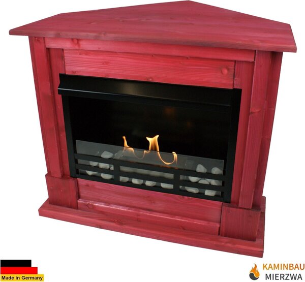 Gel, etanolo, Kaminofen, caminetto da angolo Apollo Deluxe Royal - Rosso