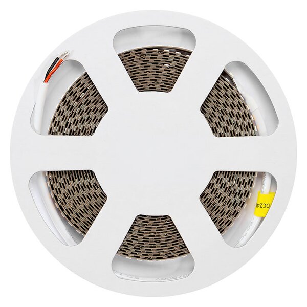 Striscia LED 24V 15W/m Alta Efficienza Professionale - IP20 - 5 metri