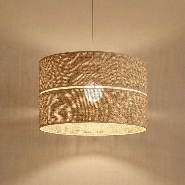 Lampada a sospensione Calma TK Lighting, dimmerabile, Crema / Ambra, Soggiorno / Sala da pranzo, Lampada a sospensione