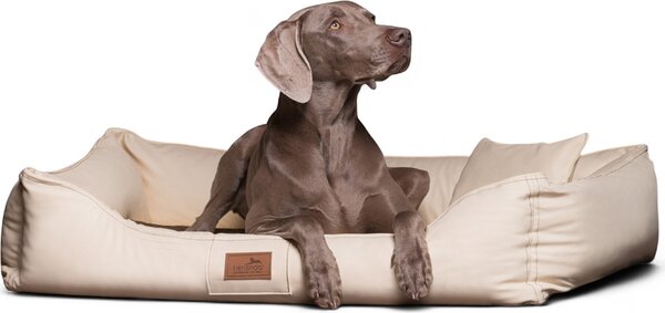 Tierlando MADDOX KOMFORT cuccia per cani divano in Pelle finta S - XXL - dimensioni: 150x100cm | colore: 05 crema