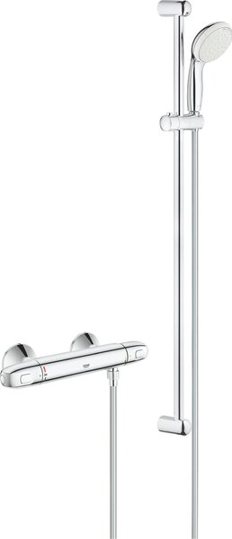 GROHE 34824004 THM miscelatore doccia Grohtherm 1000 34824_4 con set doccia 900mm cromo