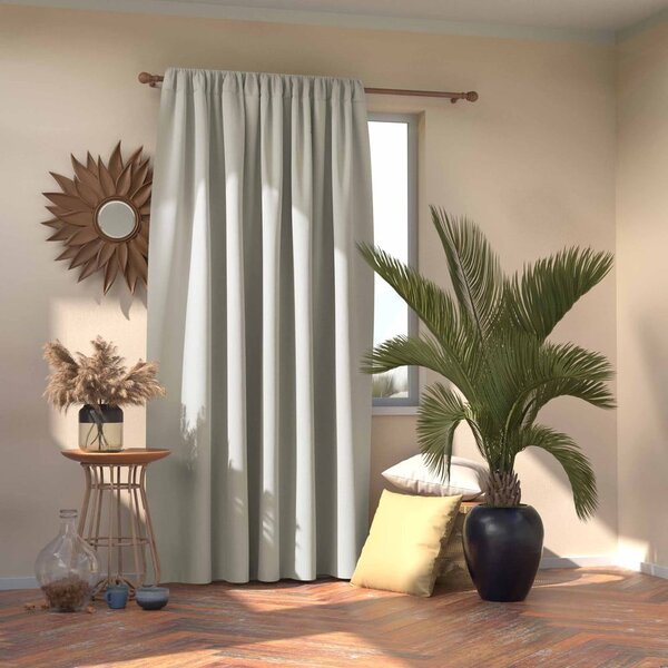 Tenda parzialmente oscurante bianca 140x245 cm Kierra – Restilo