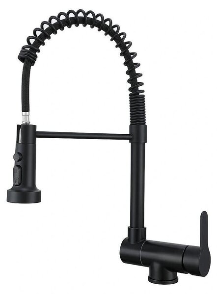 Rubinetto da cucina pieghevole con 3 getti