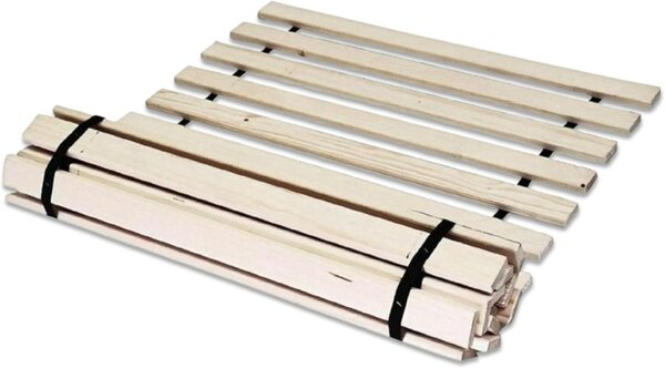 Rete a doghe Best For You 80x180, composta da 10 doghe in legno massiccio e robusto. Adatta a tutti i materassi