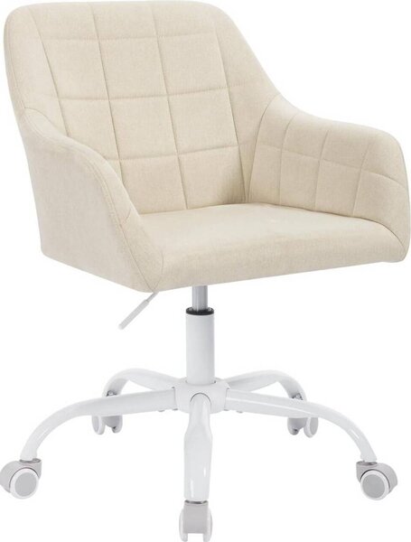 Sedia da ufficio ergonomica Rootz - Sedia da scrivania - Sedia girevole - Tessuto traspirante - Regolabile in altezza - 58 cm x (77-85) cm x 60,5 cm