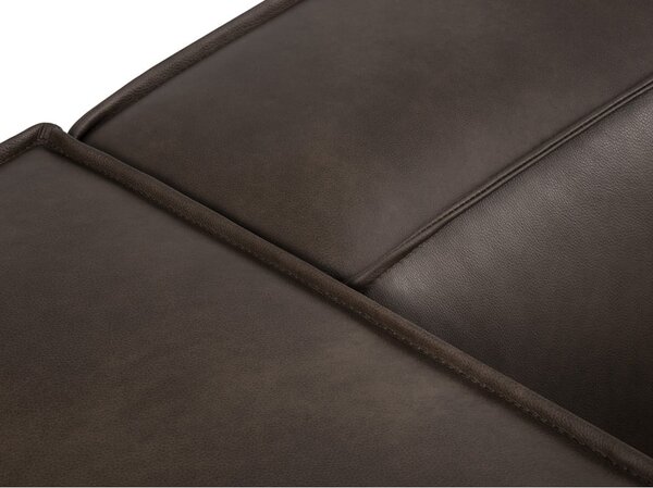 Divano angolare in pelle marrone (angolo sinistro) Madame - Windsor & Co Sofas