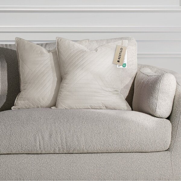 Federe decorative in set in microfibra 2 pz 50x70 cm Softa – Restilo