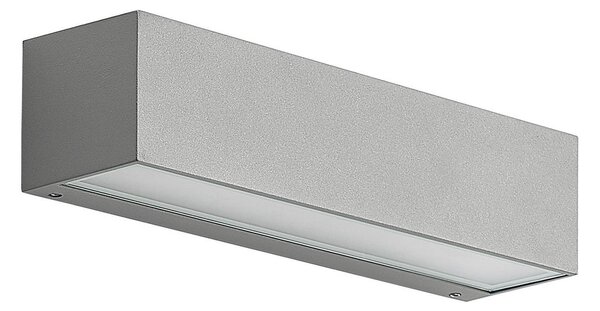 Arcchio LED lampada da parete per esterni Lengo, 25 cm, 2 luci, grigio, CCT