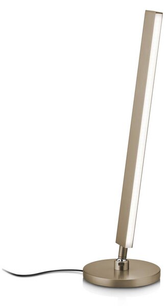 Knapstein Lampada da tavolo a LED Kosma, dimmerabile, Bronzo / Ottone antico, Soggiorno / Sala da pranzo, Ottone, Moderno, Lampada da tavolo LED