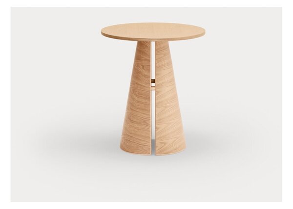 Tavolo da pranzo rotondo in rovere naturale ø 65 cm Cep - Teulat