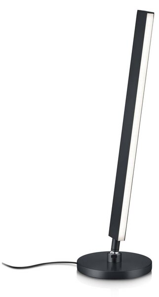 Knapstein Lampada da tavolo a LED Kosma, dimmerabile, Nero, Soggiorno / Sala da pranzo, Ottone, Moderno, Lampada da tavolo LED