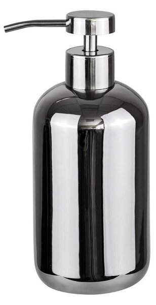 Dispenser per sapone argentato in ceramica 200 ml Lotus – Mette Ditmer Denmark