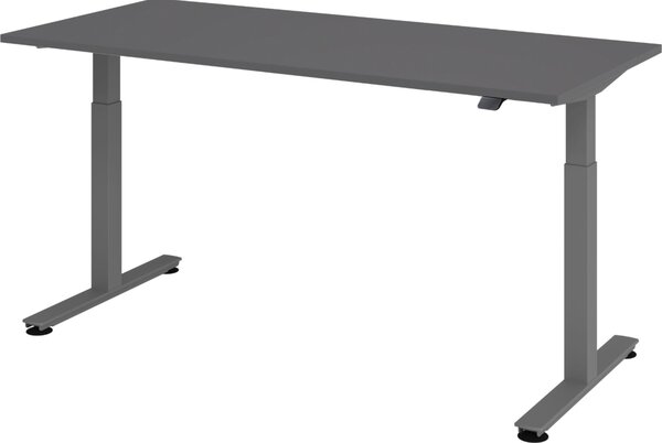 Scrivania elettrica bümö XMST - Finitura: grafite, struttura: grafite, dimensioni: 180 x 80 cm