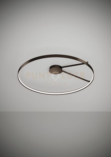 Anello lampada da soffitto bronzo spazzolato diam.109cm 2700k 3832