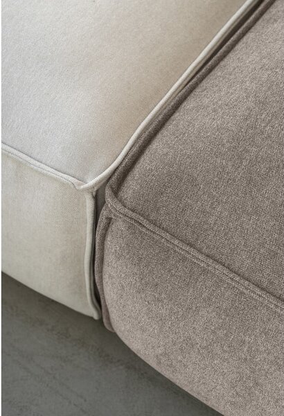 Divano componibile beige 152 cm Flex Felix – Miuform