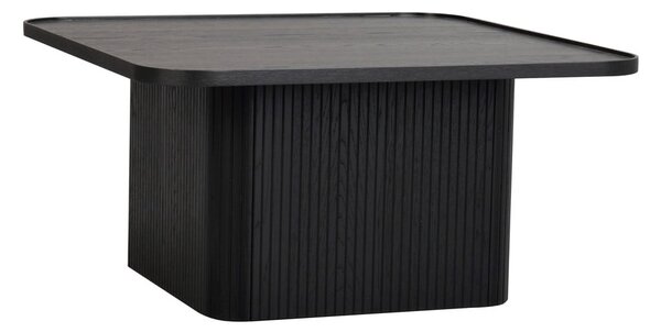 Tavolino in rovere nero 80 x 80 cm Sullivan - Rowico