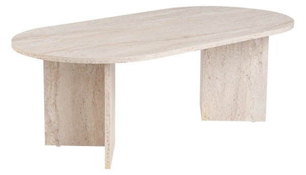 Tavolino da salotto beige semilucido 60x119 cm Sable – Kalune Design