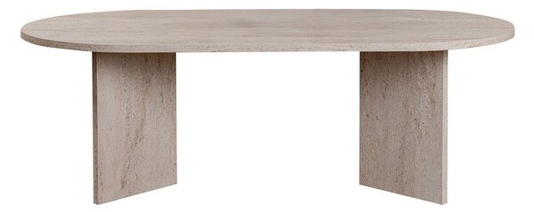 Tavolino da salotto beige semilucido 60x119 cm Sable – Kalune Design