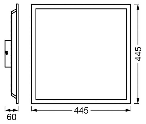 OSRAM SMART+ Plafoniera smart WiFi PLANON MAGIC, dimmerabile, Bianco / Opale, Soggiorno / Sala da pranzo, Metallo, Moderno