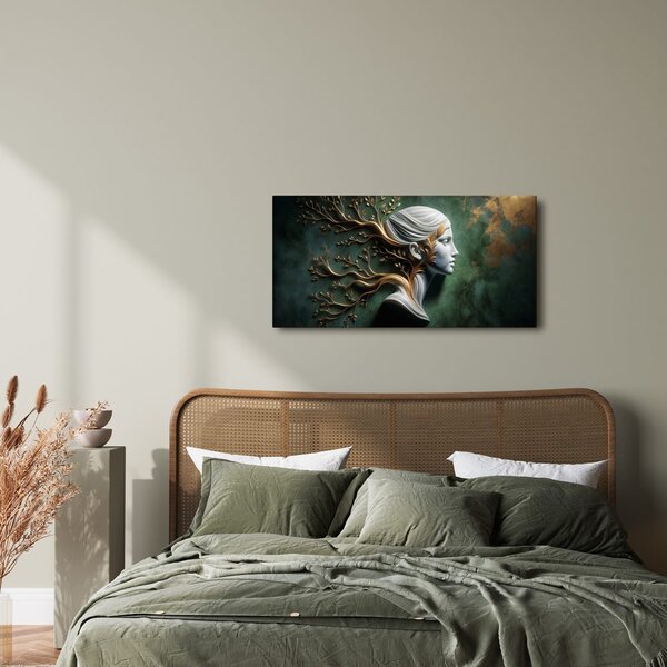 Quadro su tela – Armonia naturale in forma femminile