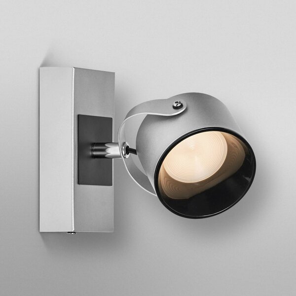 OSRAM Plafoniera LED Jupiter, a 1 luce, argento, metallo JUPITER, Cromo / Argento, Soggiorno / Sala da pranzo, Metallo, Moderno
