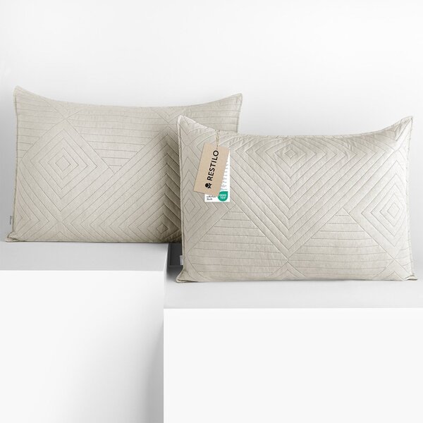 Federe decorative in set in microfibra 2 pz 50x70 cm Softa – Restilo