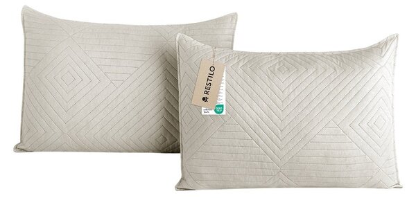 Federe decorative in set in microfibra 2 pz 50x70 cm Softa – Restilo