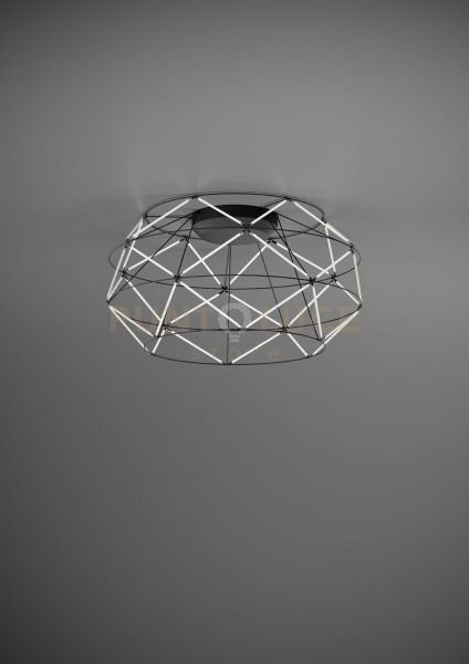 Euclide lampada da soffitto d.70cm a led 2700k 4805lm 62w colore 
