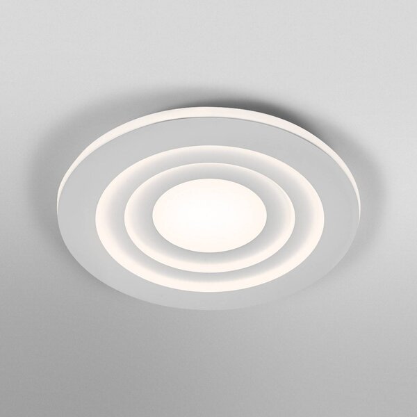 OSRAM Plafoniera a LED ORBIS SPIRAL LOOP, Bianco / Opale, Soggiorno / Sala da pranzo, Metallo, Moderno, Plafoniera LED
