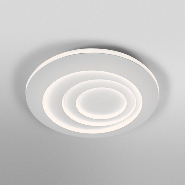 OSRAM Plafoniera a LED ORBIS SPIRAL ROUND, Bianco / Opale, Soggiorno / Sala da pranzo, Metallo, Moderno, Plafoniera LED