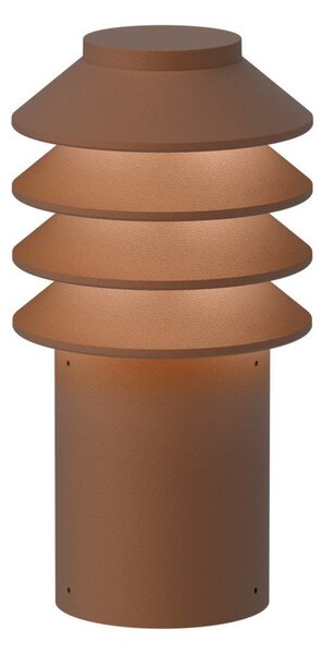 Lampade da esterno Louis Poulsen, Bysted Garden, Marrone / Ruggine, Alluminio, Design