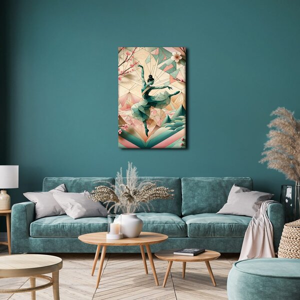 Quadro su tela – Danza elegante in stile moderno