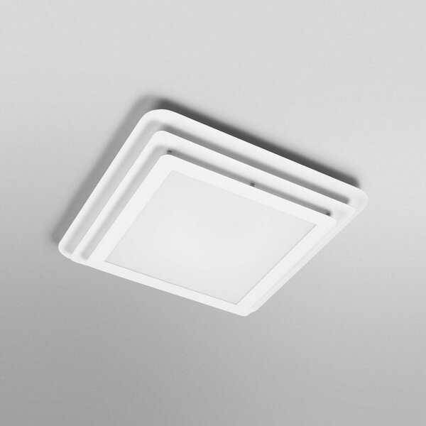 OSRAM Plafoniera a LED ORBIS SPIRAL LAYER, Bianco / Opale, Soggiorno / Sala da pranzo, Metallo, Moderno, Plafoniera LED