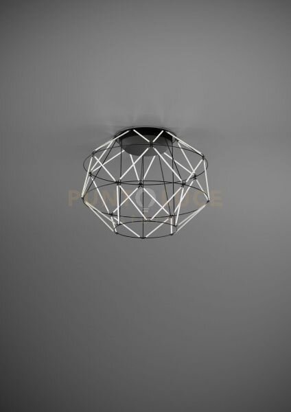 Euclide lampada da soffitto d.56cm a led 2700k 4593lm 62w colore 