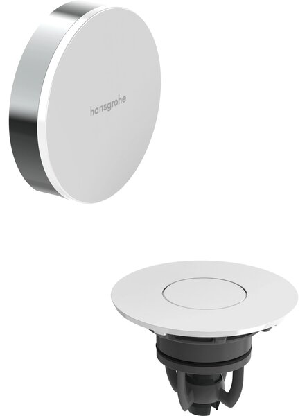 Hansgrohe Flexaplus Set de finition Garniture d'écoulement et de trop-plein, 58187000, 58187000