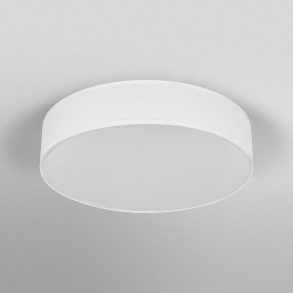 OSRAM Plafoniera soffitto ORBIS PARIS, dimmerabile, Bianco / Opale, Soggiorno / Sala da pranzo, Tessuto / Stoffa / Seta, Moderno, Plafoniera