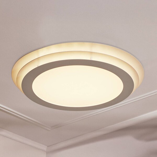 OSRAM Plafoniera a LED ORBIS SPIRAL LAYER, Bianco / Opale, Soggiorno / Sala da pranzo, Metallo, Moderno, Plafoniera LED