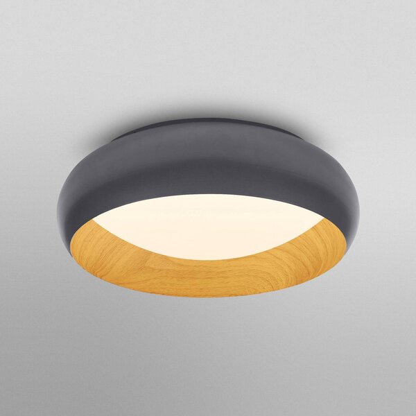 OSRAM Plafoniera a LED ORBIS LIVIA, dimmerabile, Alluminio / Grigio / Zincato, Soggiorno / Sala da pranzo, Metallo, Moderno, Plafoniera LED