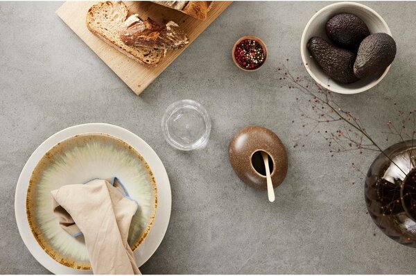 Tavolo da pranzo rotondo allungabile con piano in ceramica ø 135 cm Meza - Hammel Furniture