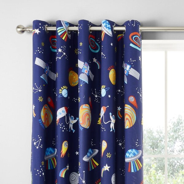 Tenda per bambini 2 pezzi 168x183 cm Lost In Space - Catherine Lansfield