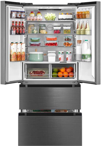 MIDEA Frigorifero Americano Side by Side Capacit 516 Litri Classe energetica E Raffreddamento No Frost colore Inox - MDRF692FIE46