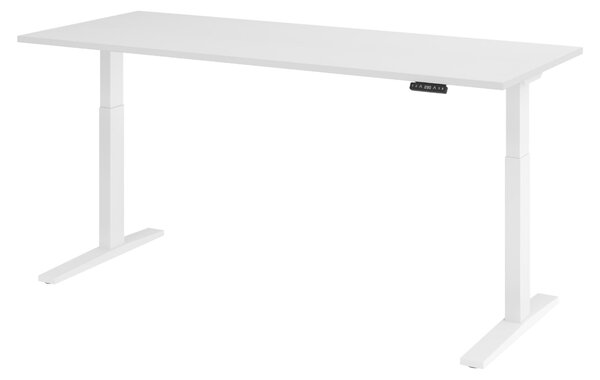 Scrivania elettrica bümö XMKA - Finitura: Bianco, Struttura: Bianco, Dimensioni: 200 x 80 cm