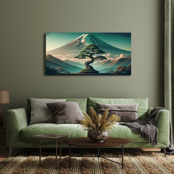 Quadro su tela – Pace sotto il monte Fuji