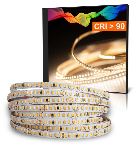 Strisce LED SCHMALE Pro 5 mm di larghezza Bianco neutro (4000k) 18W 3 metri 24V IP20 CRI 92