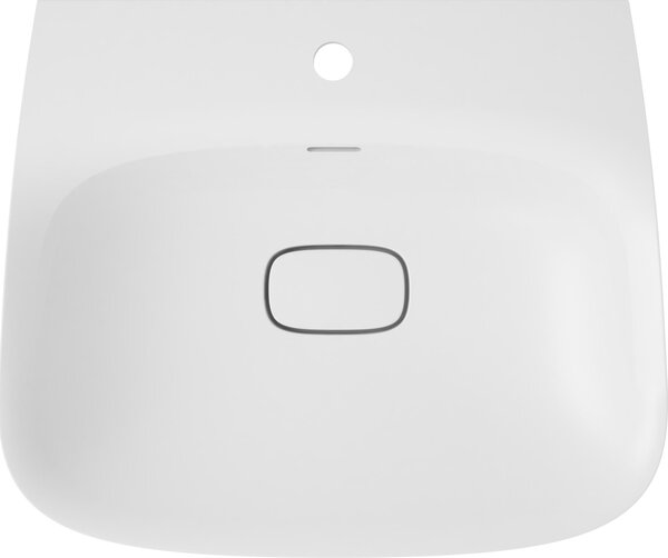 Lavabo da appoggio VIGOUR VOGUE in fusione minerale con rivestimento ProtectPlus 60x50cm, bianco