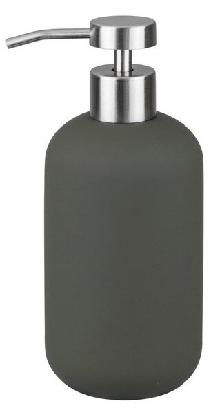 Dispenser per sapone verde scuro in ceramica 120 ml Lotus Play – Mette Ditmer Denmark