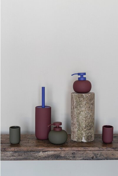 Scopino WC viola scuro in ceramica Lotus Play – Mette Ditmer Denmark