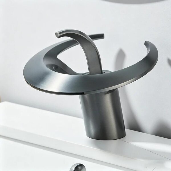 Miscelatore per cucina e bagno – Rubinetto a sensore senza contatto – Acciaio inossidabile 304 – Installazione monoblocco – Miscelatore monocomando per acqua calda/fredda – Colore 23