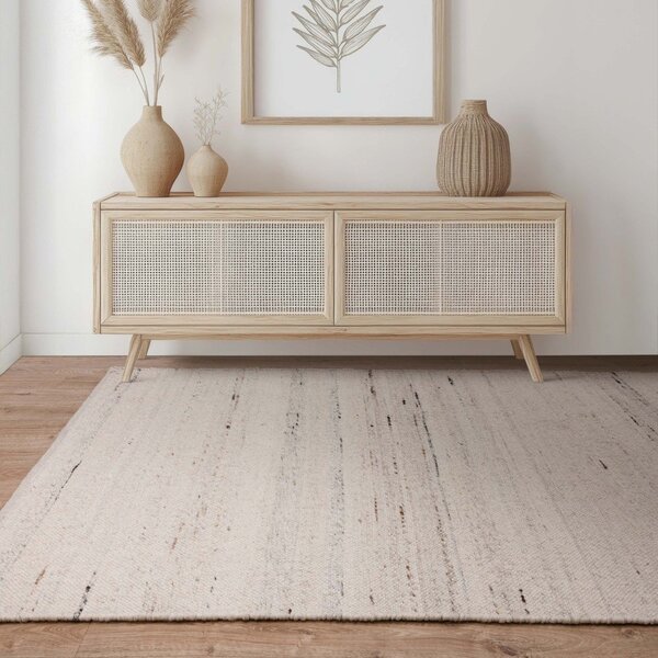Tappeto avorio bifacciale e tessuto a mano in misto lana 200x290 cm Birkdale Ivory - Asiatic Carpets
